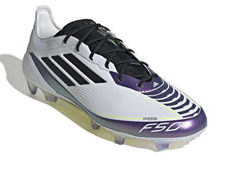 adidas F50 Elite Fg Messi Erkek Çim Zemin Kramponu IE9063 Beyaz