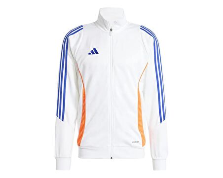 adidas Tiro24 Trjkt Erkek Futbol Antrenman Ceketi JE2003 Beyaz