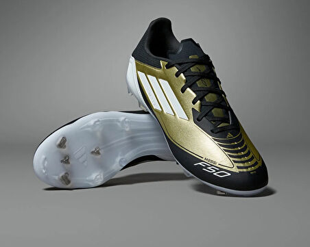 adidas F50 League Fg/Mg Messi Erkek Çim Zemin Kramponu IG9274 Sarı
