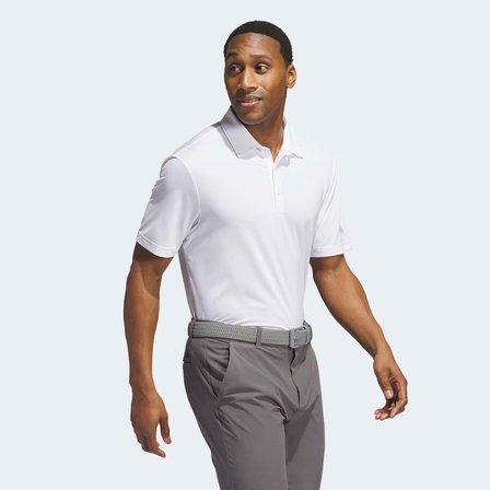 adidas Ultimate365 Solid Polo Erkek Beyaz Polo Tişört (IS7344)