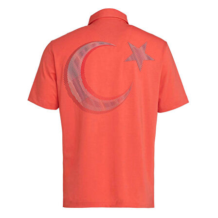 Türkiye Erkek Pembe Günlük Stil Polo T-Shirt JG0918