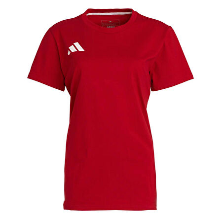 Türkiye Kadın Kırmızı Günlük Stil T-Shirt JG5700