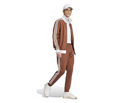 adidas Classic Tt Erkek Günlük Eşofman Takımı IY9879 Kahverengi