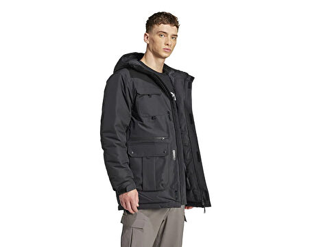 adidas Xpl Gd Parka Erkek Outdoor Montu IX7935 Siyah