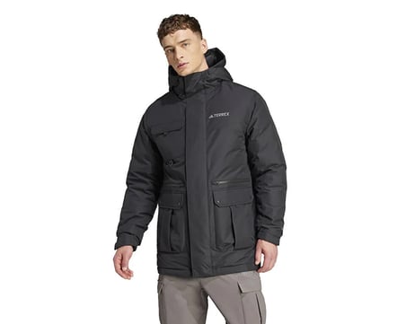 adidas Xpl Gd Parka Erkek Outdoor Montu IX7935 Siyah