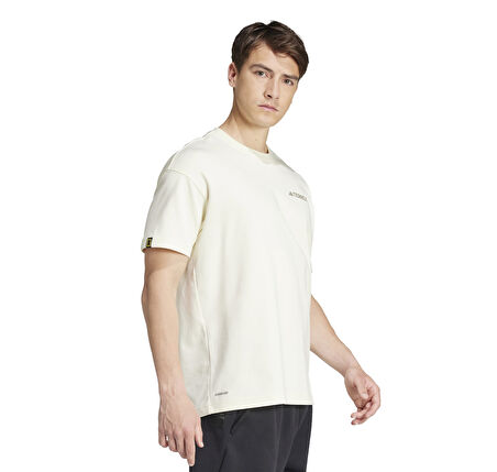 IX5614-E adidas Ng U Aerordy T Erkek T-Shirt Krem