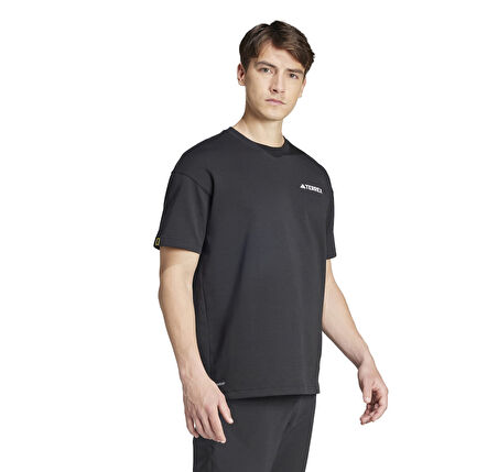 IX6565-E adidas Ng U Aerordy T Erkek T-Shirt Siyah