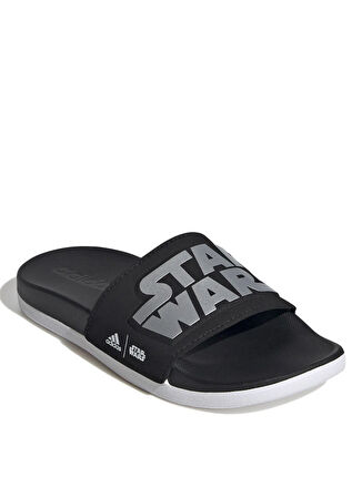 adidas Beyaz - Siyah Erkek Çocuk Terlik ID5237-ADILETTE COMFORT STAR WARS K