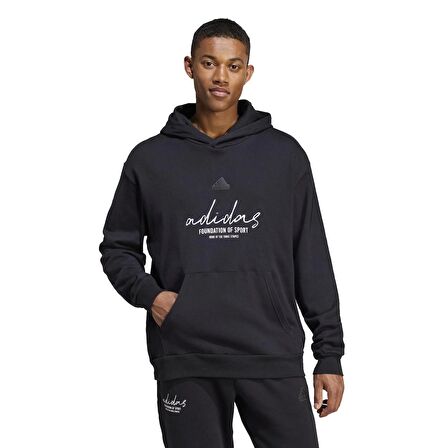 Adidas Bl Ft Hd Q3 Erkek Sweatshirt