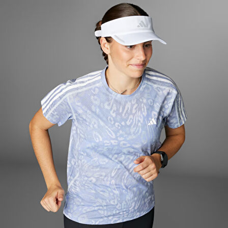 Adidas Kadın Koşu - Yürüyüş T-shirt Otr E Aop Tee W Jd7758