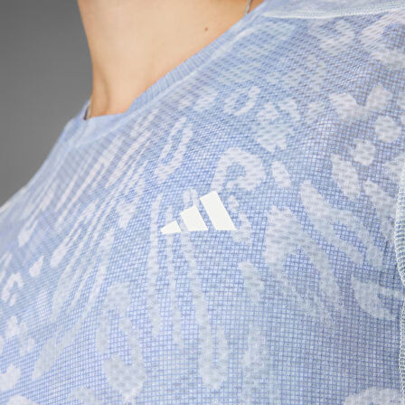 Adidas Kadın Koşu - Yürüyüş T-shirt Otr E Aop Tee W Jd7758