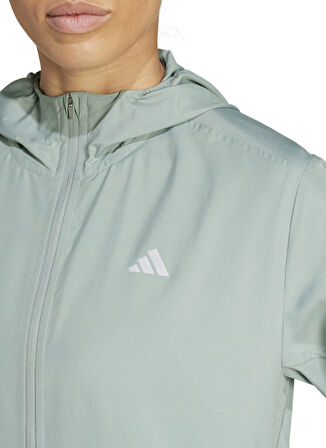 JD2344 RUN IT JACKET Yeşil Normal Kalıp Zip Ceket