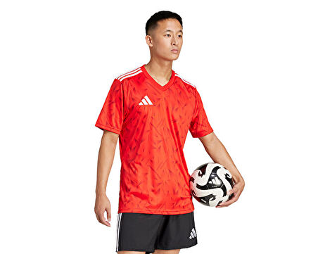 adidas T Icon25 Jsy M Erkek Futbol Forması JD9087 Kırmızı