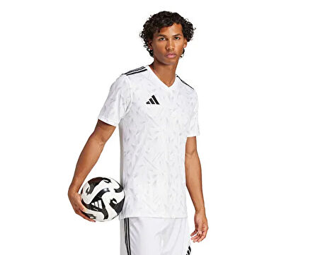 adidas T Icon25 Jsy M Erkek Futbol Forması JG3554 Beyaz