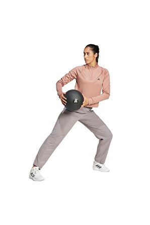 adidas Çocuk  Pembe  Sweatshirt TR-ES 1/4ZIP JP1822