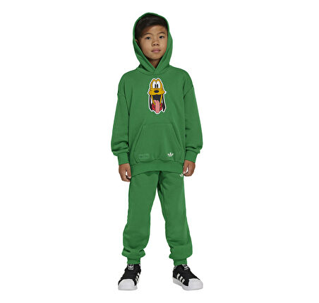 JN7711-C adidas Lk Dy Mm Hs çocuk Eşofman Takımı Yeşil