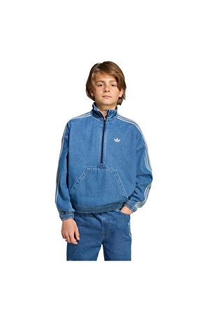 adidas  Çocuk  Mavi  Ceket JACKET JC7878