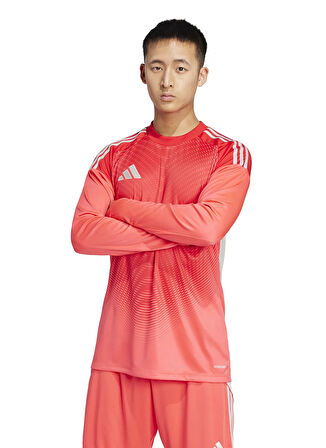 adidas JI9724 T25 C GK JSY LM Kırmızı Normal Erkek Forma