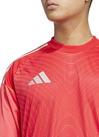 adidas JI9724 T25 C GK JSY LM Kırmızı Normal Erkek Forma