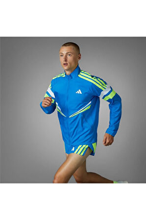 adidas Erkek  Mavi  Ceket ADIZERO R JKT M JD7318