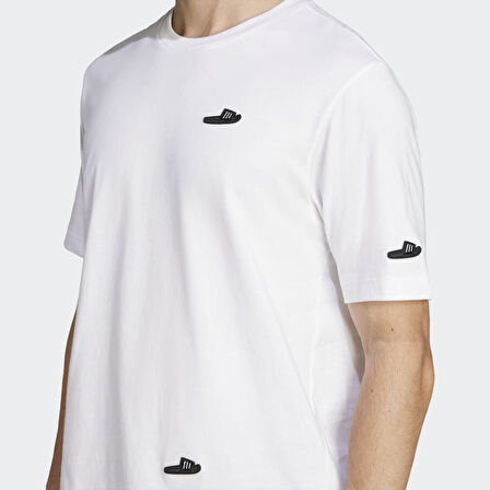 adidas JJ3999 M L SLIDES TEE Erkek T-Shirt