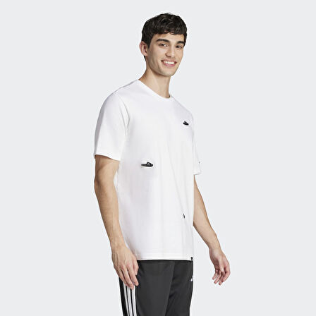 adidas JJ3999 M L SLIDES TEE Erkek T-Shirt