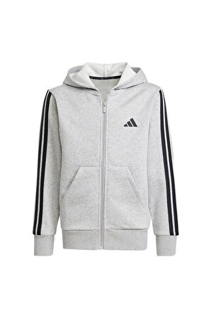 adidas Çocuk   Sweatshirt J 3S FL FZ HD JD6493