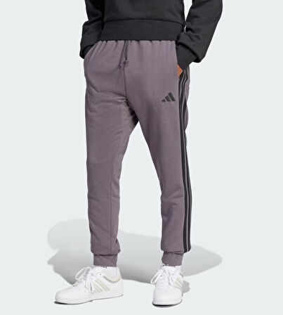 Adidas M 3S FT TC PT Temel 3-Çizgili Fransız Havlu Kumaş Jogger Erkek Eşofman Altı