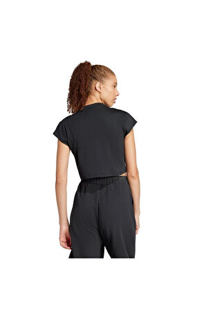 adidas Kadın  Siyah  T-shirt W CE G CRO TEE JF3413