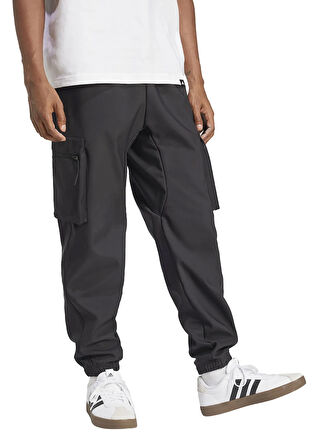 adidas JF3284 M CE Q1 PR C PT Siyah Lastikli Bel Regular Fit Düz Erkek Eşofman Altı