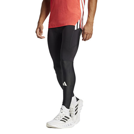IX8984-E adidas Adızero L Tg M Erkek Tayt Siyah