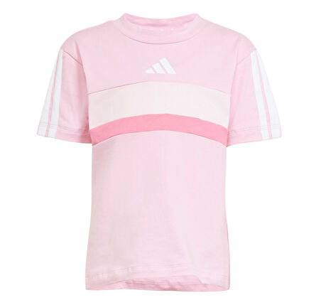 JI6211-C adidas Lk 3S Tıb T &amp;Ccedil;ocuk T-Shirt Pembe