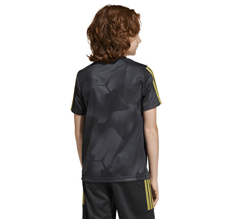 JI6183-C adidas J Hot Cof Tee çocuk T-Shirt Siyah