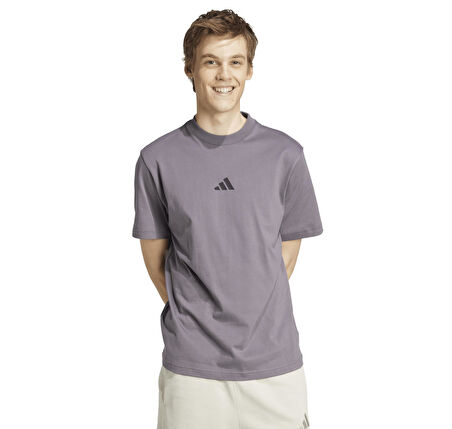 JF3331-E adidas M Ce Tee Gd Erkek T-Shirt Mor