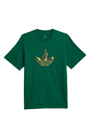 adidas Erkek  Yeşil  T-shirt TREF TORCH TEE JD2833