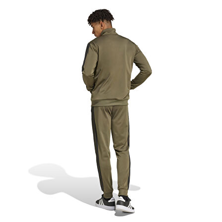 3-Stripes Erkek Yeşil Günlük Stil Eşofman Takımı JI8854