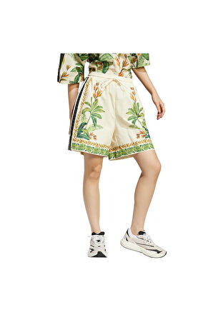 adidas Kadın  Beyaz  Şort FARM PRM SHORT JD6288