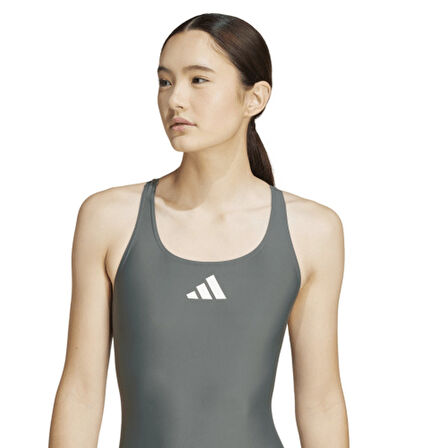 Adidas JH3292 3 Bars Kadın Mayo