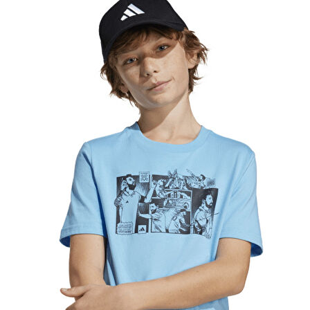 Adidas JJ1413 Y Messi G T Erkek Çocuk Spor Tişört