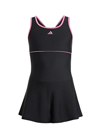 adidas Siyah Kız Çocuk Mayo JC5269-SWIM DRESS G A