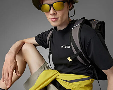 adidas Ng U Ar B Gfx T Unisex Günlük Tişört JD5957 Siyah