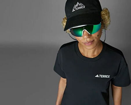 adidas Ng U Ar B Gfx T Unisex Günlük Tişört JD5957 Siyah