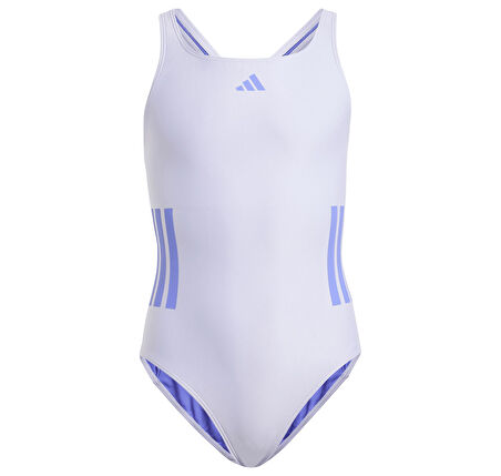 JN6588-C adidas 3S Bld Swımsuıt &amp;Ccedil;ocuk Mayo Mavi
