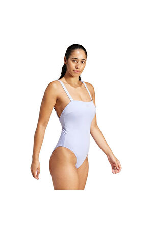 adidas Kadın  Mor  Mayo ICONISEA SWIMSU JF6330