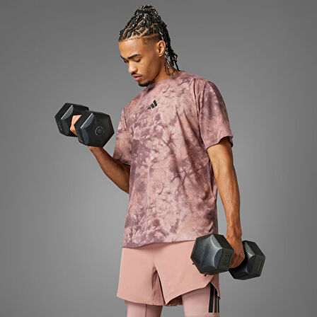 Adidas Erkek Günlük T-shirt Power Aop Tee Jp3341