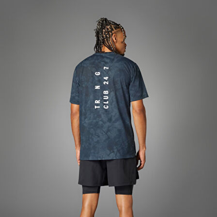 Adidas Erkek Günlük T-shirt Power Aop Tee Jp3340