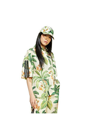 adidas Kadın  Beyaz  Ceket FARM PRM TOP JD6280