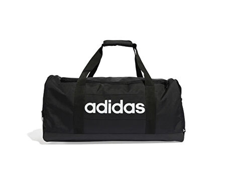 adidas Linear Duffel M Spor Çantası (39,75L) JD9555 Siyah