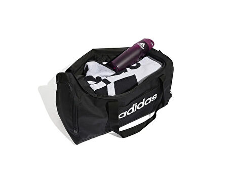 adidas Linear Duffel M Spor Çantası (39,75L) JD9555 Siyah