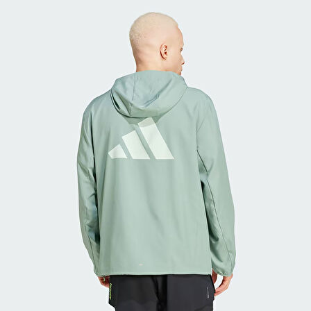 Adidas Erkek Koşu - Yürüyüş Eşofman Üstü Run It Jacket Jd2331